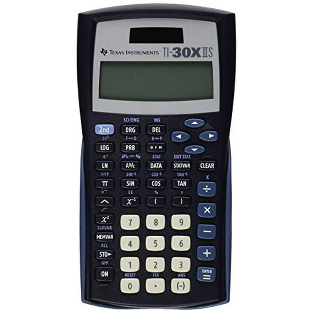 TEXAS INSTRUMENTS TI-30X IIS 2-Line Scientific Calculator Solar/Battery
